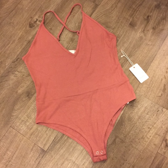 Forever 21 Tops - NWT pink bodysuit